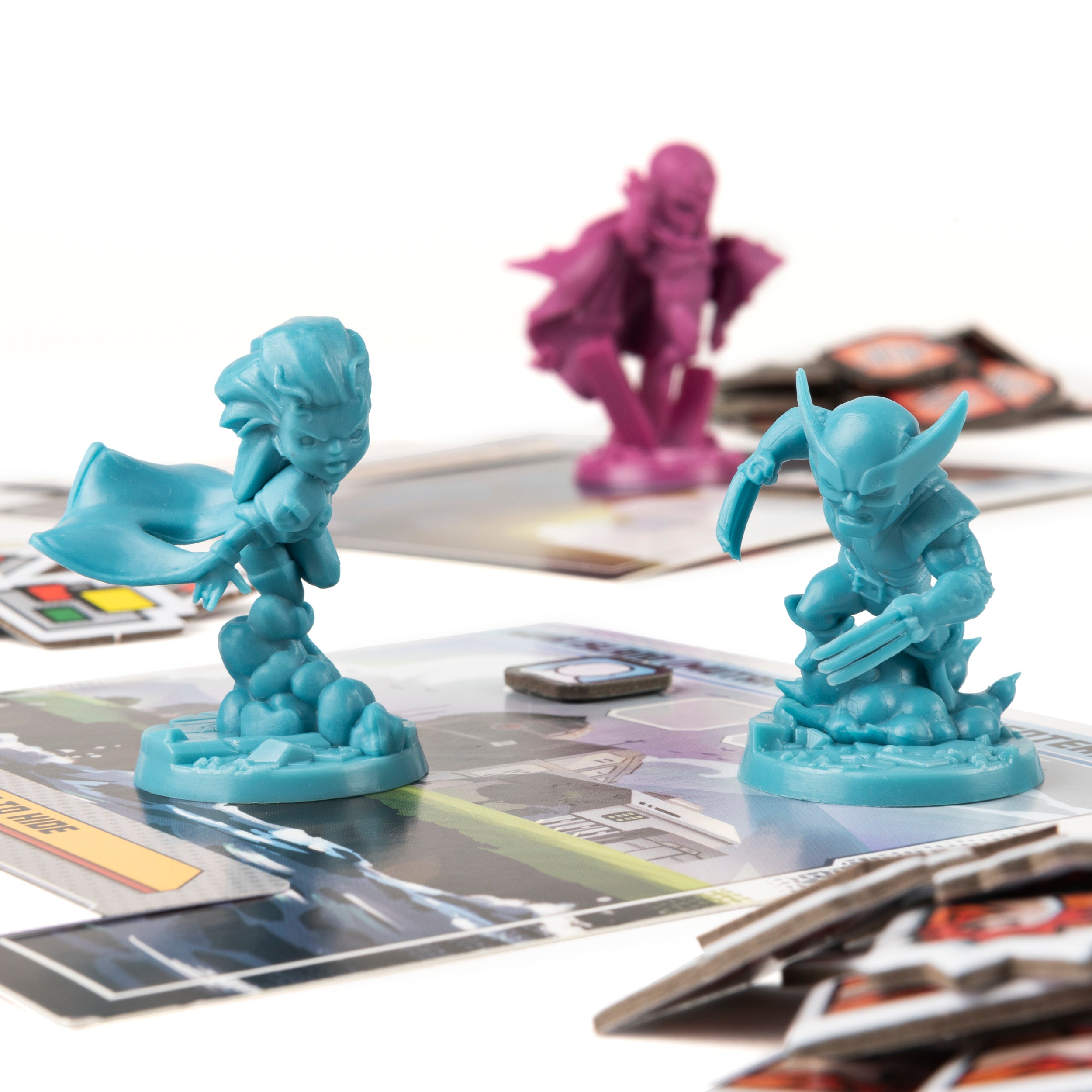 Spin Master Games, Marvel United: X-Men, Strategy Board Game, Includes Collectible Figurines, for Fans of Marvel Rivals & Action Movie Toys, 1-5 Players, for Adults & Teens Ages 14 & Up