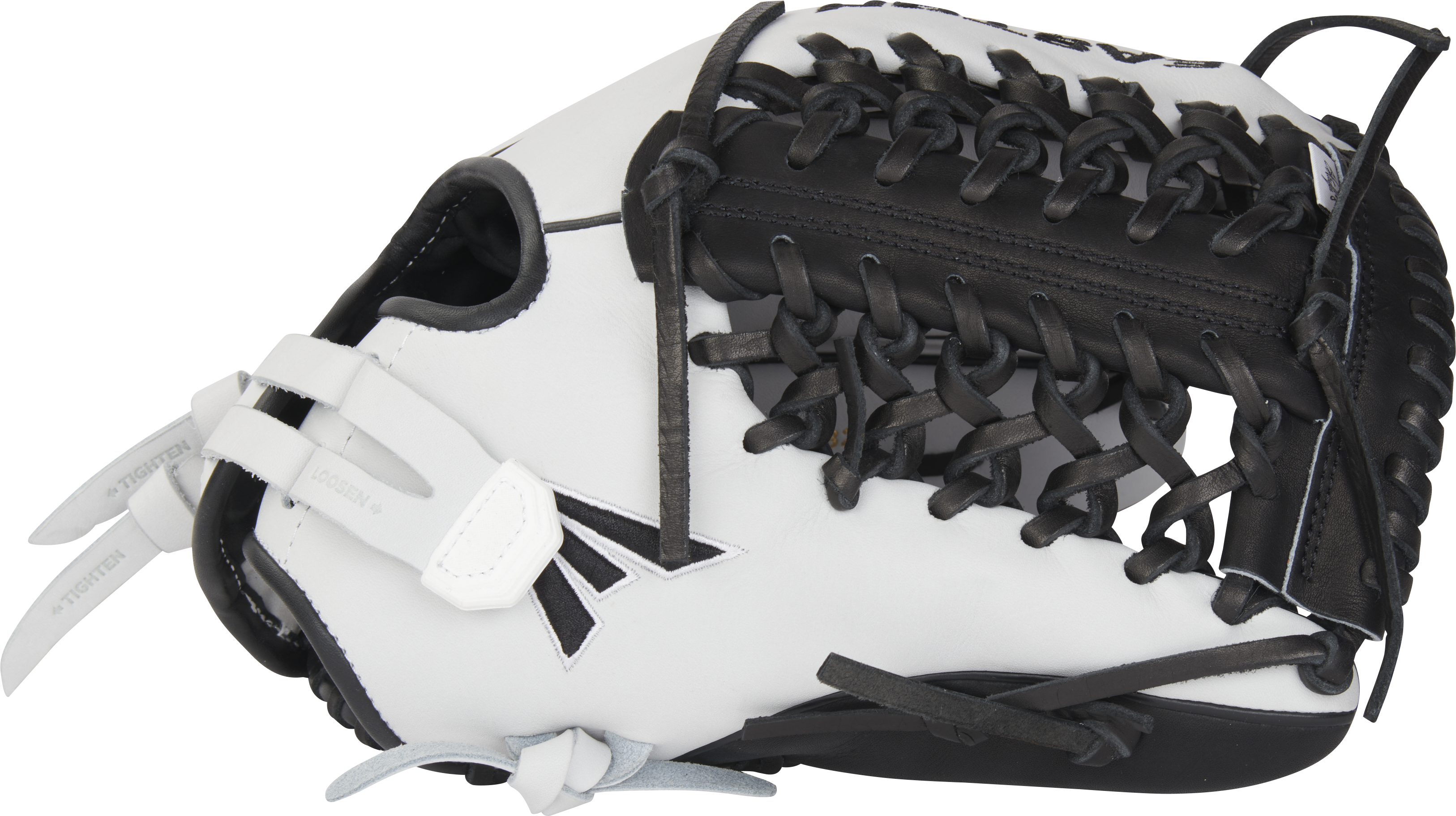 Easton Professional Collections Signature Series Haylie Mccleney 12.75-Inch Softball Glove - Right Hand Thrower - White/Black