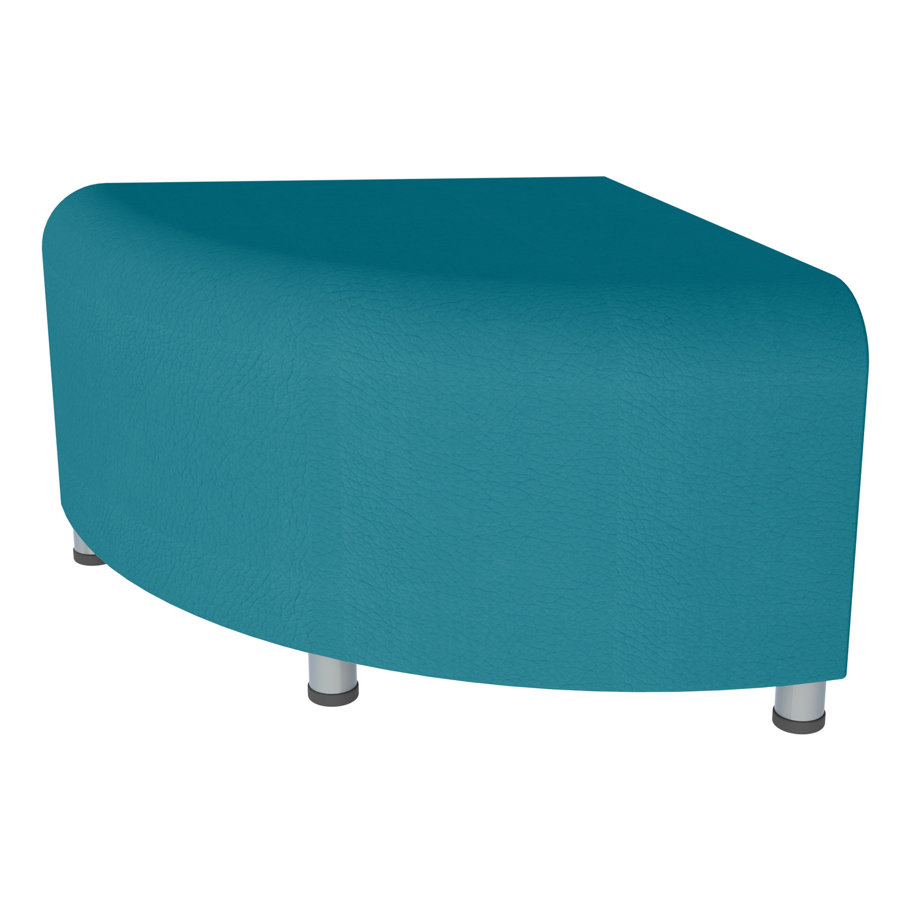 Pro Series Connect Curved Swell Seating, 16-Piece Set - Teal