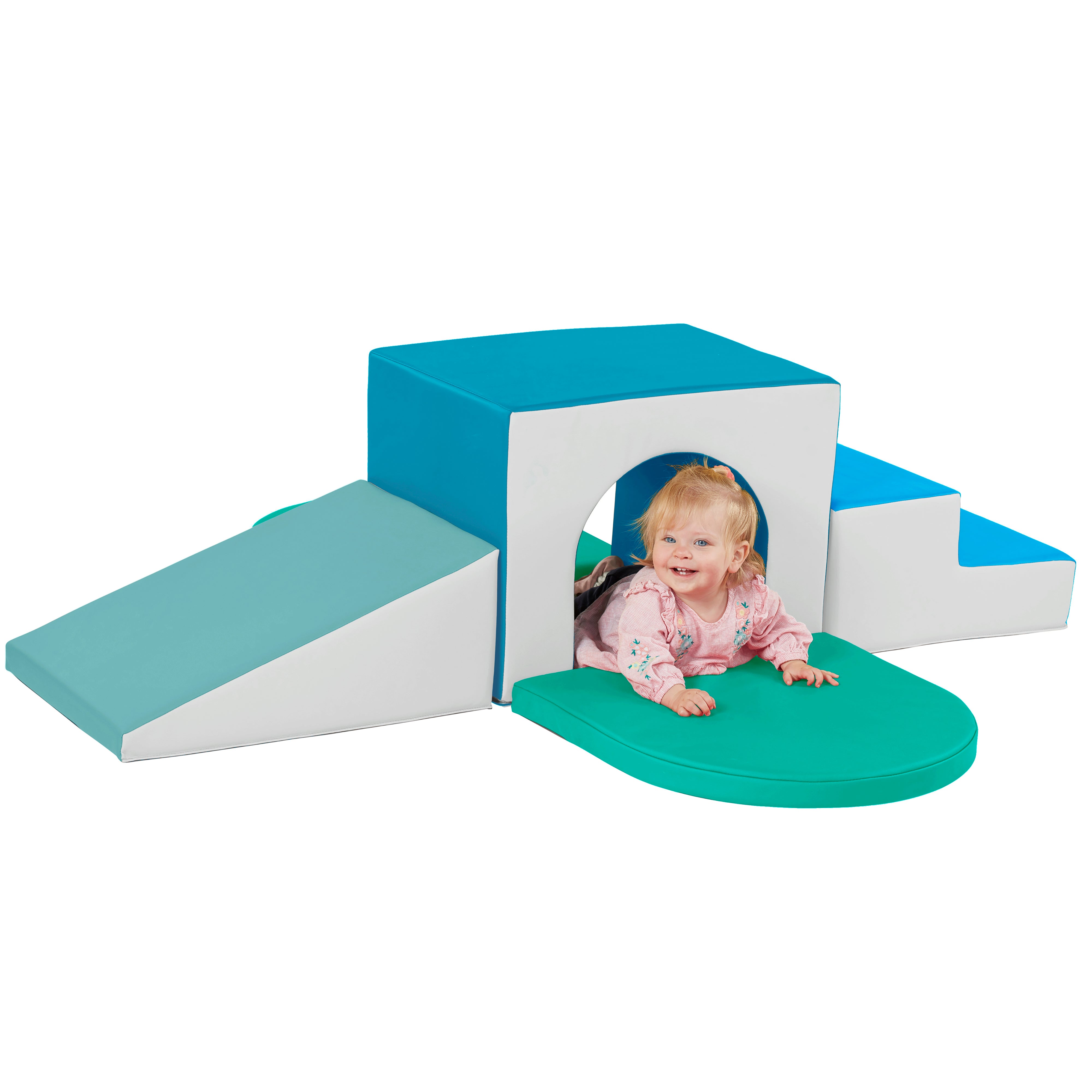 SoftScape Single Tunnel Plus Climber - Contemporary