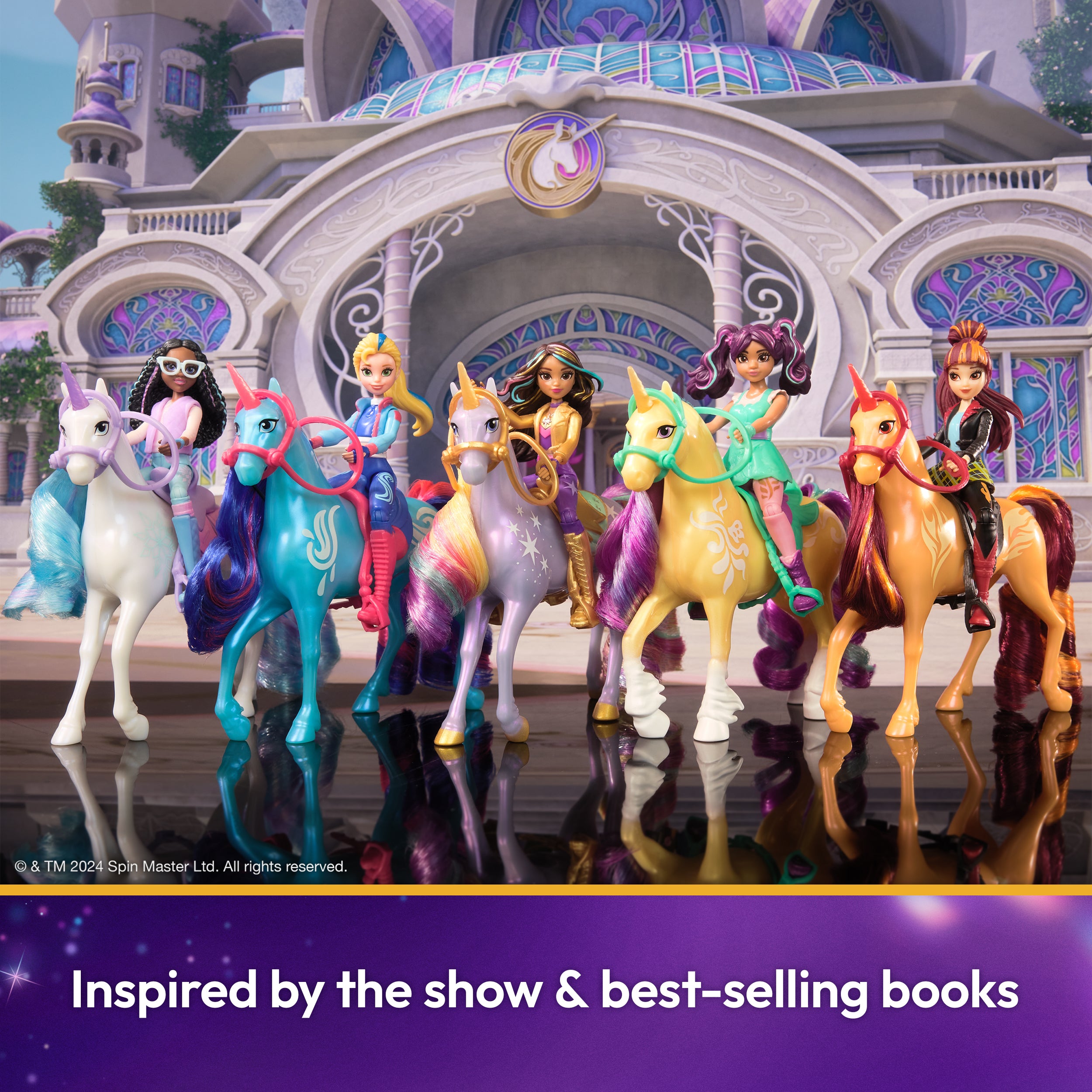 Unicorn Academy, Sophia & Wildstar with 2 Accessories & Hair Tool, Dolls & Unicorn Toys for Girls Ages 4 and up