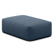 Jaxx Tybee Large Outdoor Ottoman (Ottoman Only) - Sunbrella - Sunbrella Navy