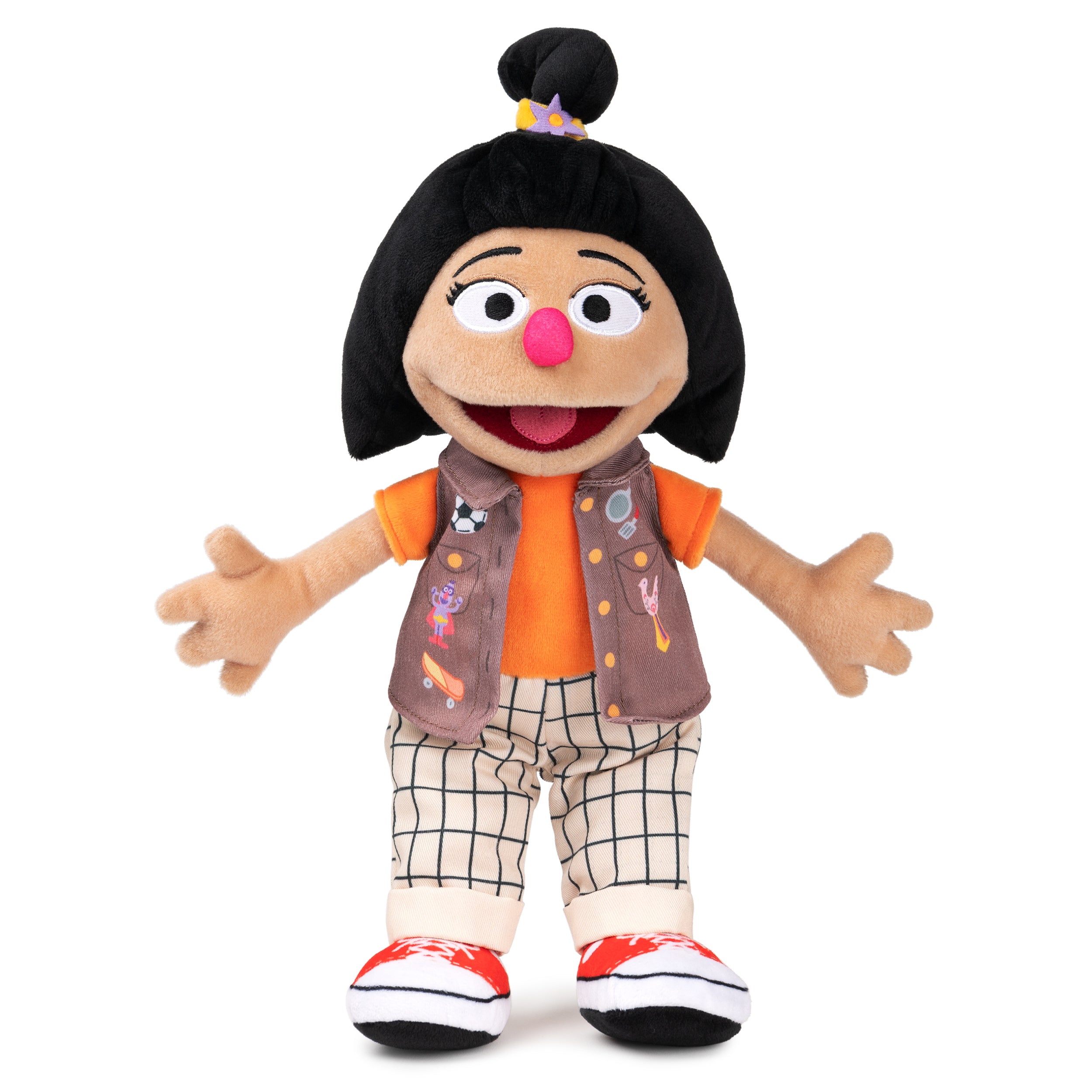 GUND Sesame Street Official Ji-Young Plush, Premium Plush Doll for Ages 1 & Up, 13”