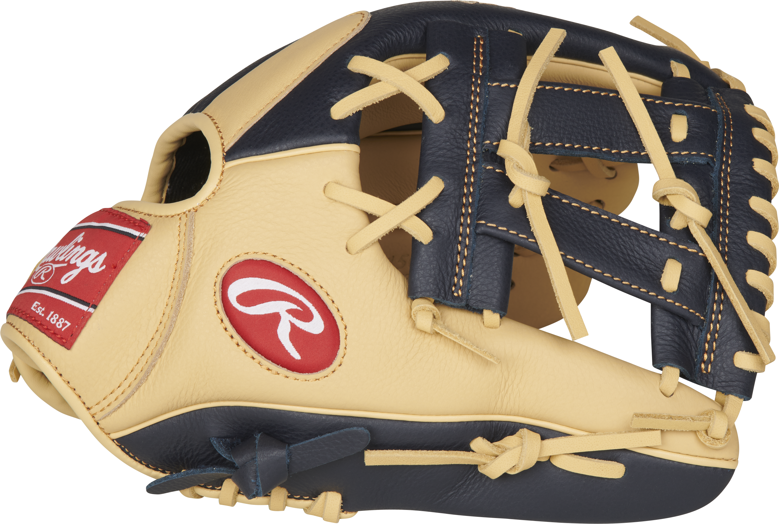 Rawlings Select Pro Lite Series Manny Machado Youth 11.5-Inch Baseball Glove - Right Hand Thrower - Camel/Navy
