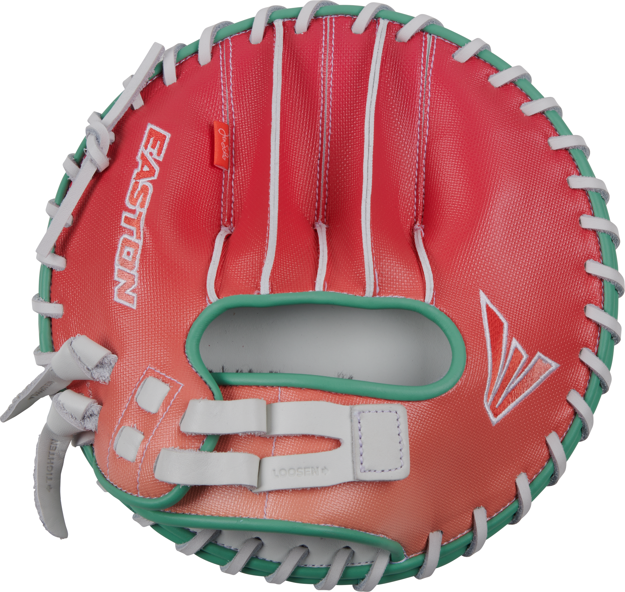 Easton Jen Schroeder Flat Training Glove - White/Melon