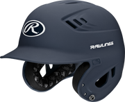 Rawlings R16 Matte Senior 1-Tone Baseball Helmet - Navy