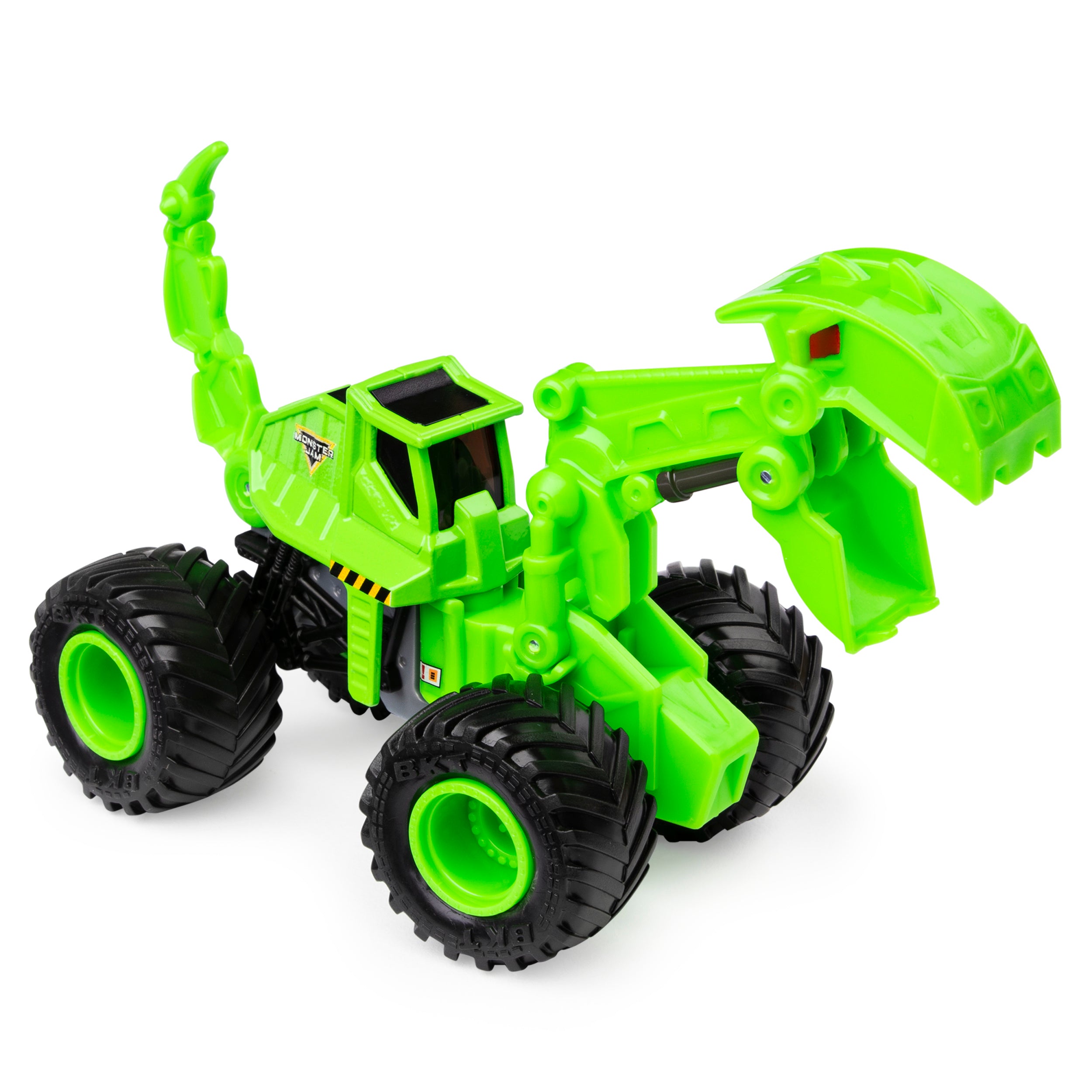 Monster Jam, Official Dirt Squad Scooper Monster Truck with Moving Parts, 1:64 Scale Die-Cast Vehicle