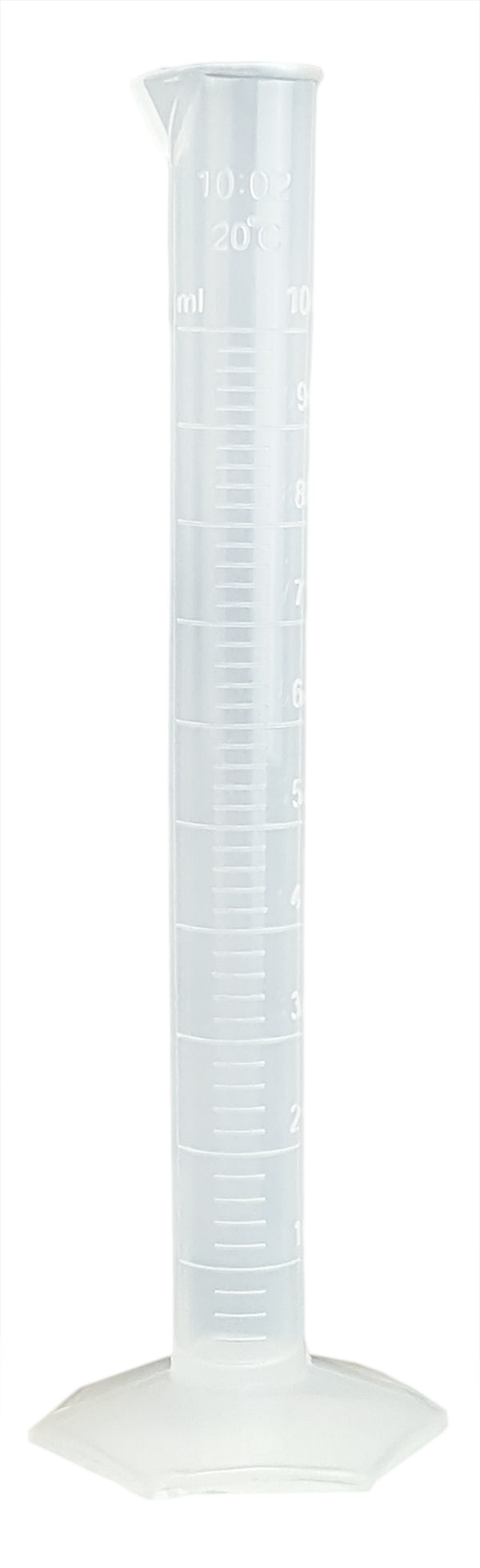 Cylinder, Polypropylene, 10ml, Case of 240