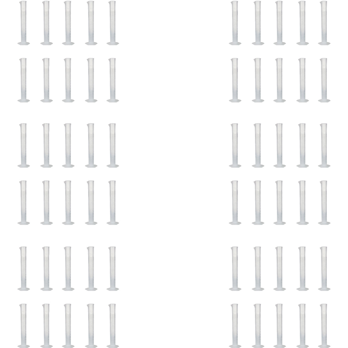 Cylinder, Polypropylene, 250ml, Case of 60