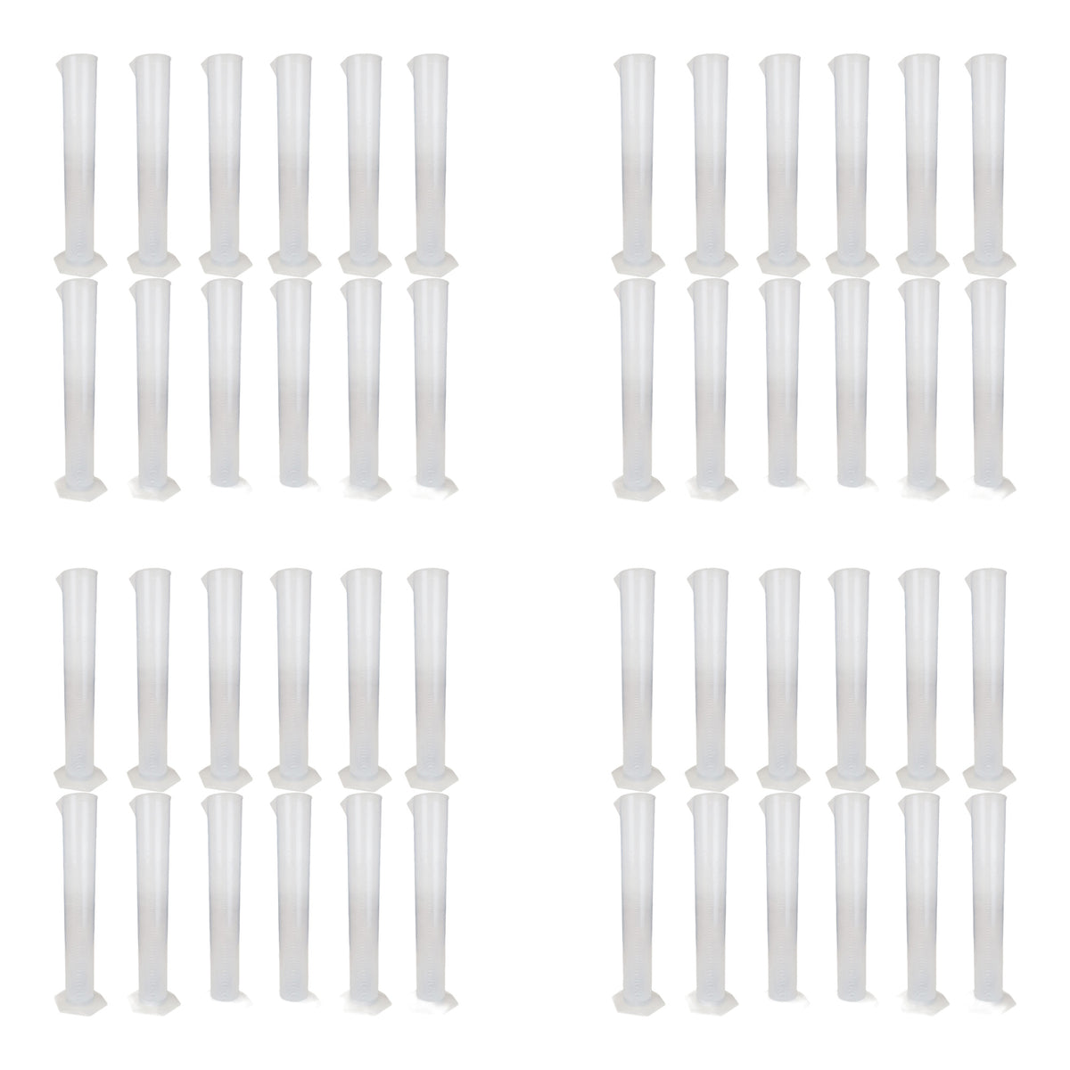Cylinder, Polypropylene, 500ml, Case of 48