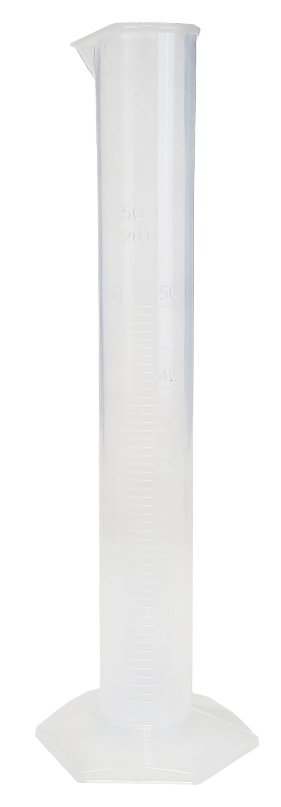 Cylinder, Polypropylene, 50ml, Case of 120