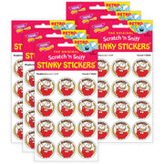 Howdy/ Raspberry Scent Stickers, 24 Per Pack, 6 Packs