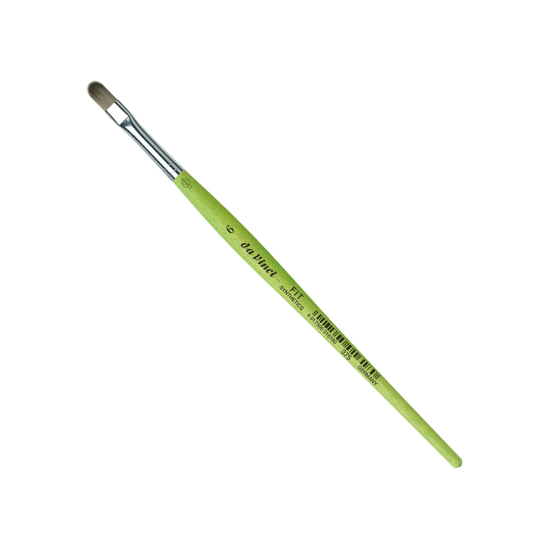 FIT Synthetics Student Brush, Synthetic, Acrylic & Tempera, Filbert, Series 375, Size 6