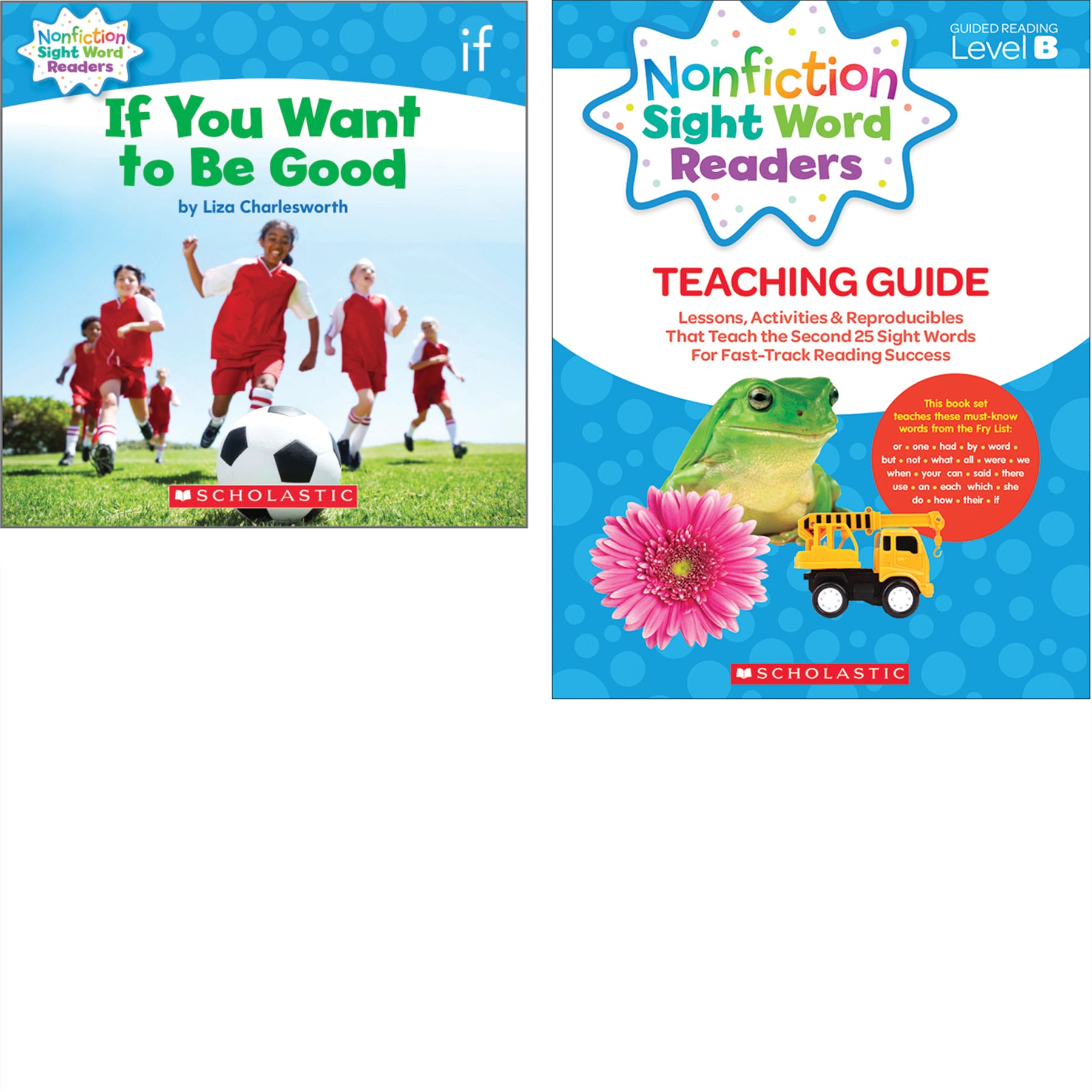 Nonfiction Sight Word Readers Classroom Tub, Level B, 6 Copies of 25 Titles