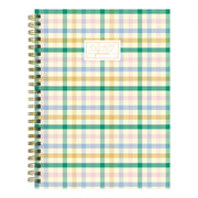 2027 PASTEL PLAID MED WK MON PLNNER
