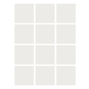 Dry Erase Stickables with Dry Erase Marker, White, 4" x 4", 12 Per Pack, 4 Packs