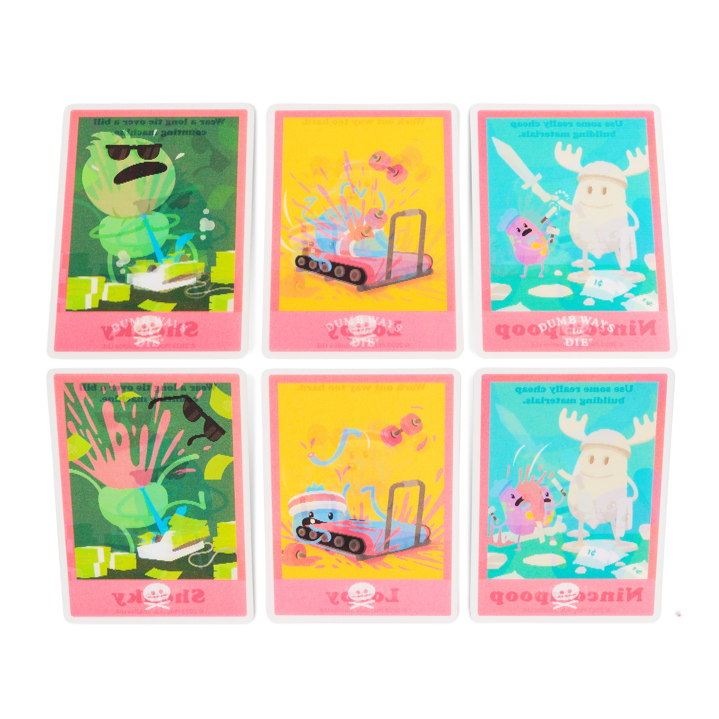 Dumb Ways to Die Sudden Death Card Game Based on the Viral Video, 2 Player Card Games for Adults, Party Games, Adult Games, Fun Games, for Ages 12+