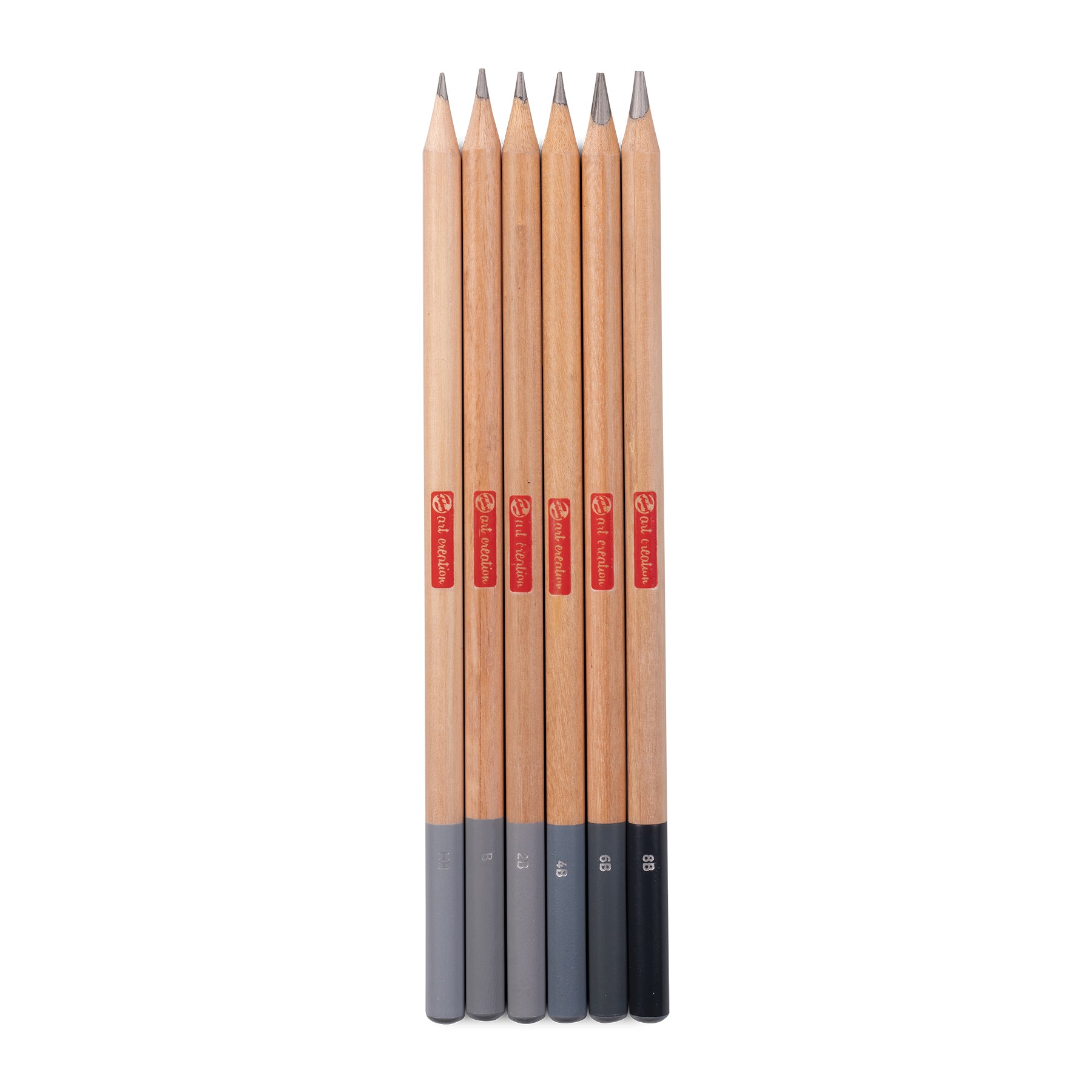 Graphite Pencils, Set of 6