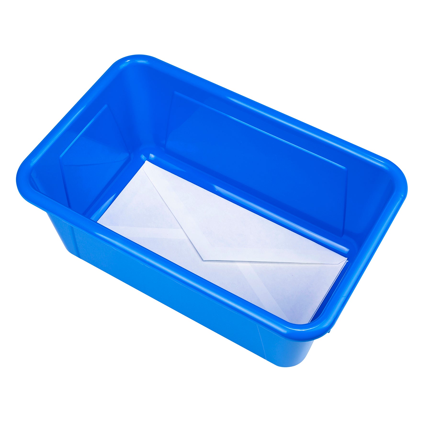 Small Cubby Bin, Blue