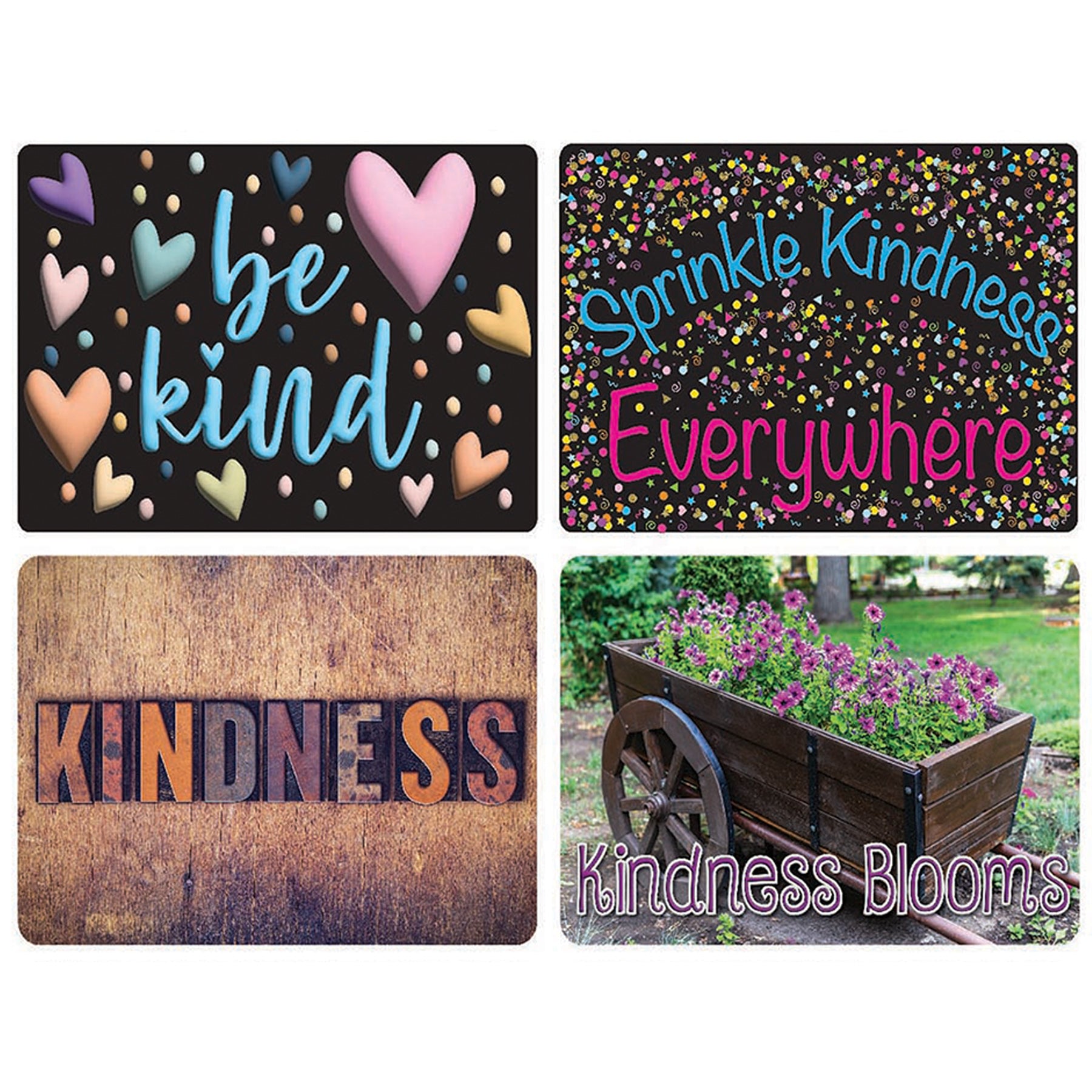 10CT MINI WHITEBORD ERASER KINDNESS