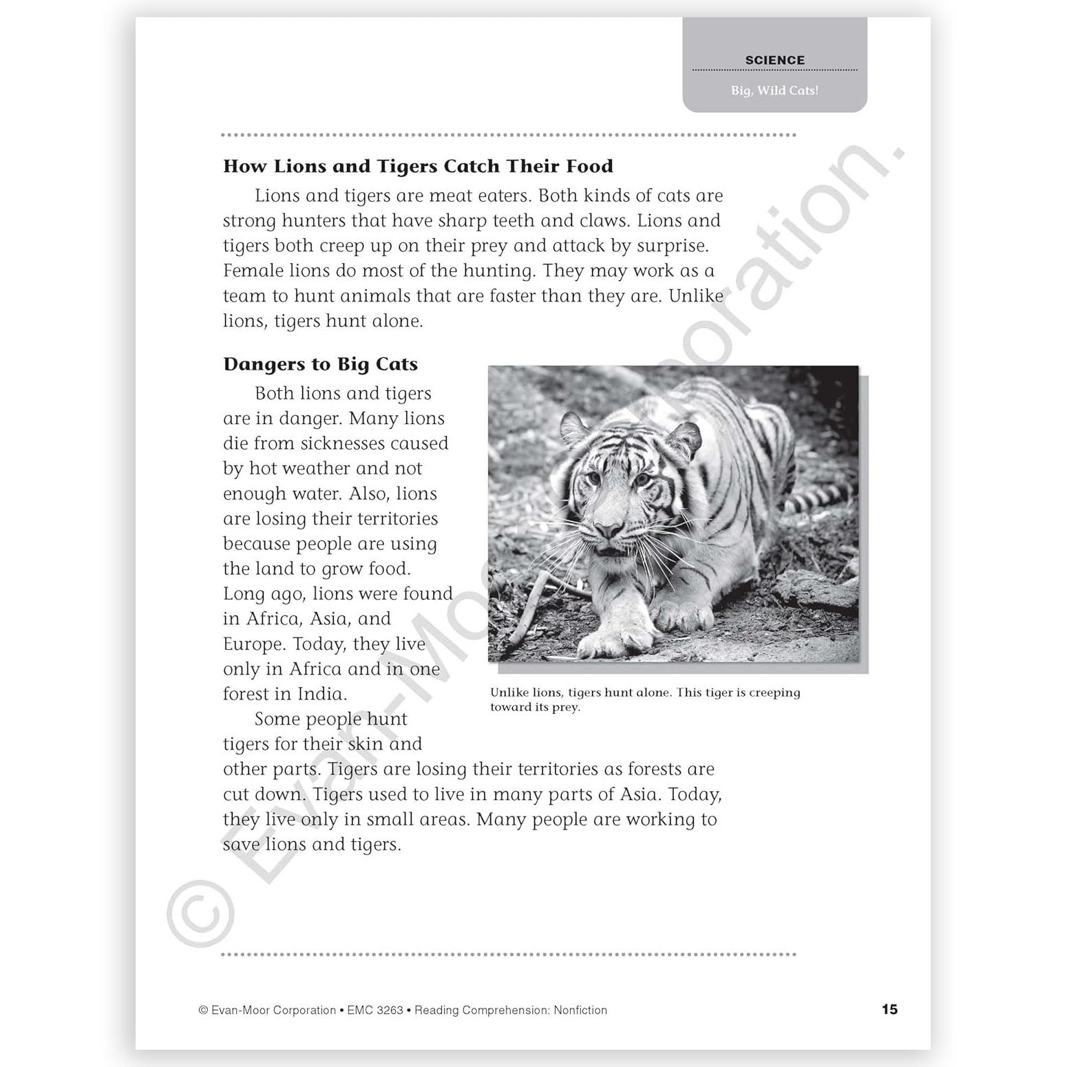 Reading Comprehension: Nonfiction, Grade 3