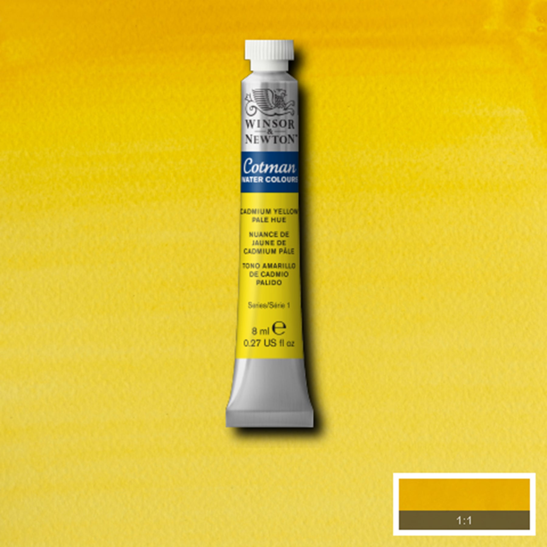 CWC 8ml tube - Cadmium Yellow Pale Hue