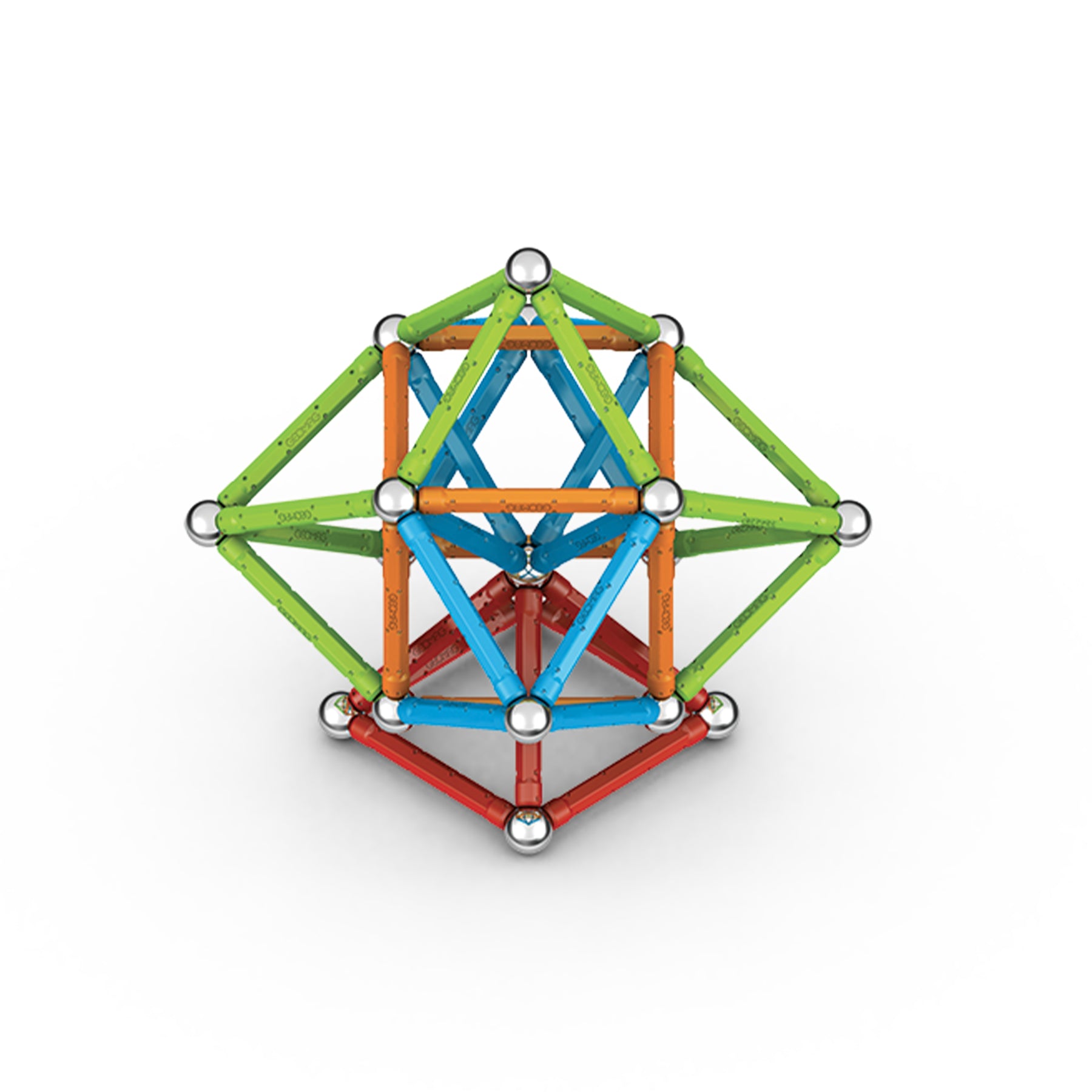 Geomag™ Supercolor Recycled Magnetic Building Set, 93 Pieces