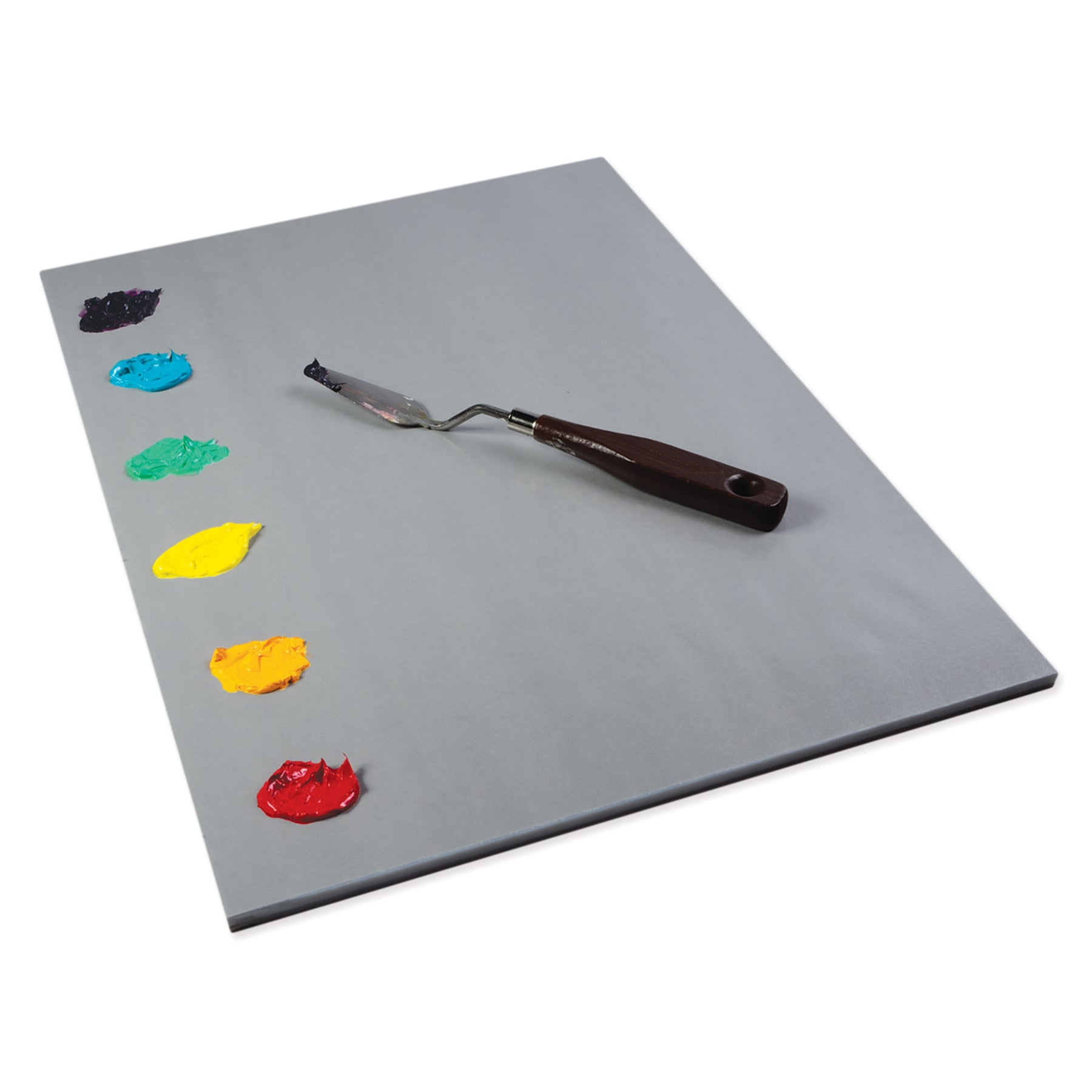 Grey Pad disposable palette Rectangular Model