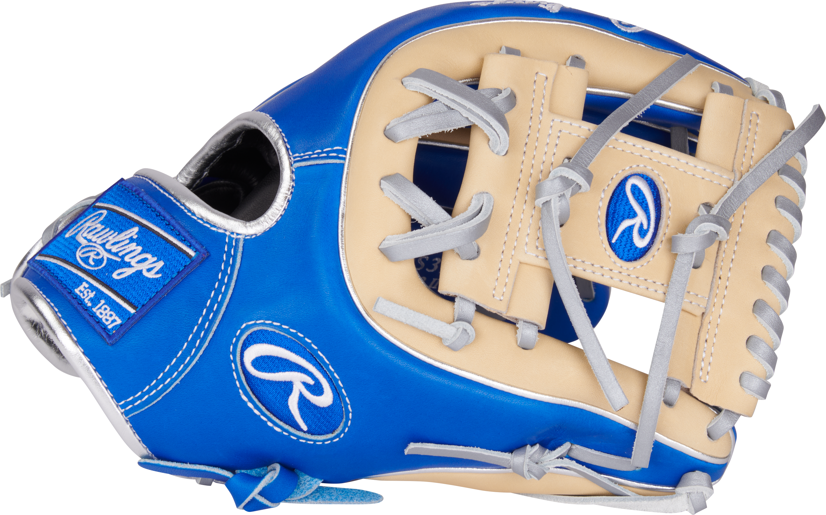 Rawlings Pro Preferred Series 11.5-Inch Baseball Glove - Right Hand Thrower - Royal