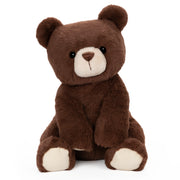 GUND Finley Teddy Bear, Premium Stuffed Animal for Ages 1 and Up, Chocolate Brown, 13”