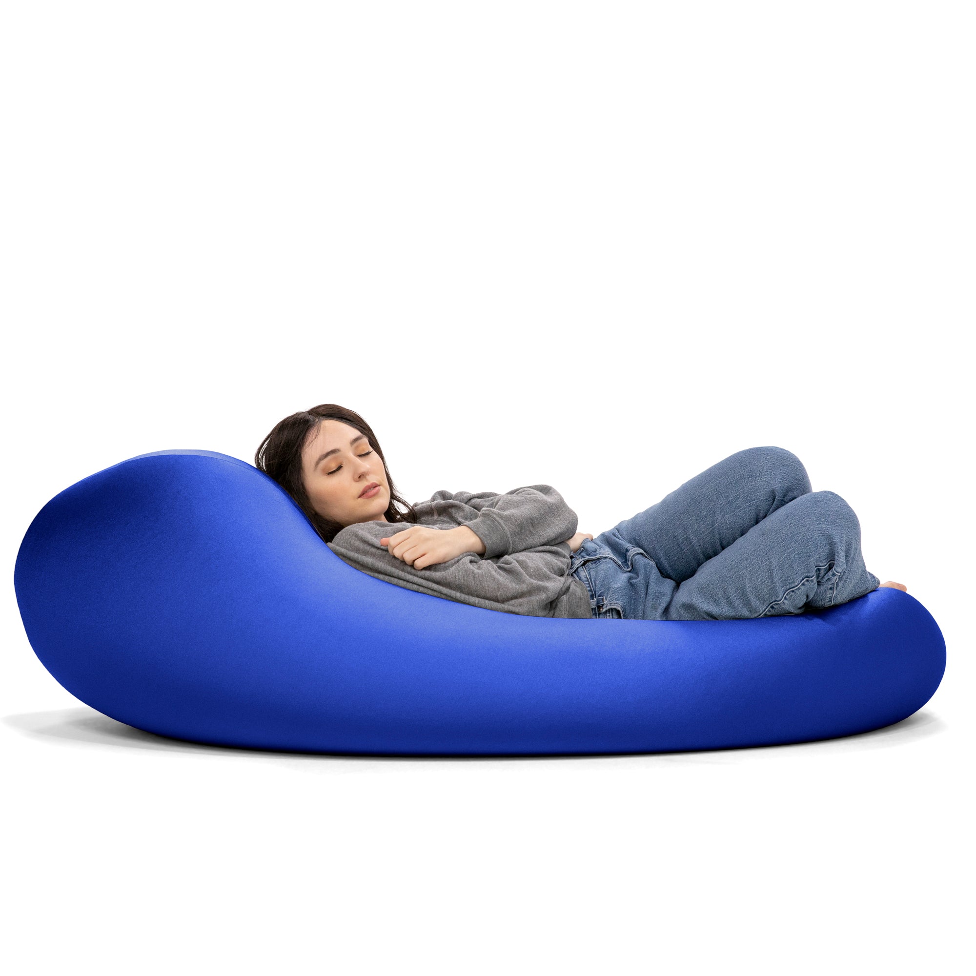 Nimbus Spandex Bean Bag Chair, Large, Royal Blue