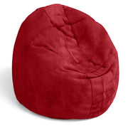 Jaxx Cocoon 4 Foot Bean Bag Chair and Crash Pad, Cherry