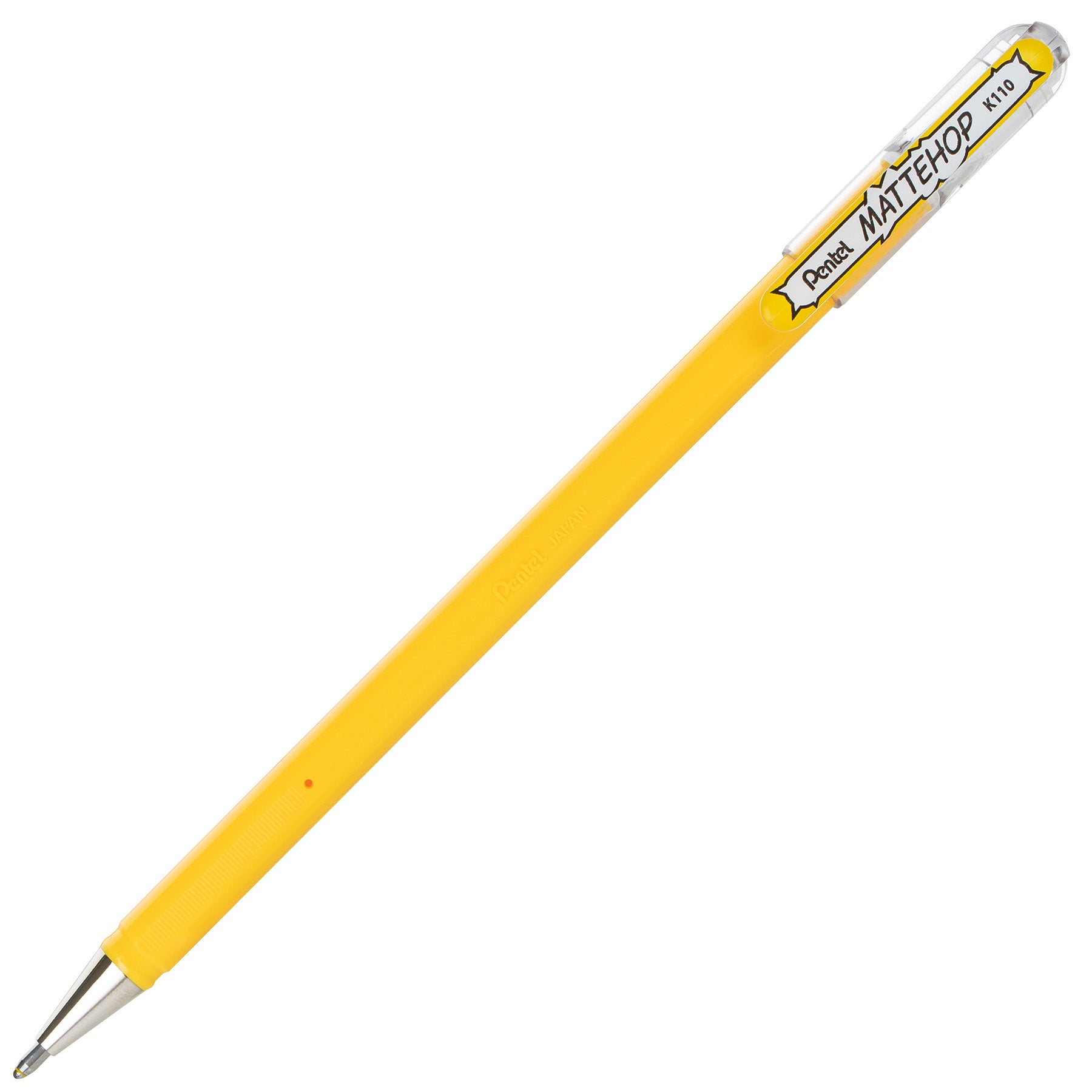Hybrid MATTEHOP Gel Roller, 1.0mm, Matte F/G/P/V Ink, Pack of 4