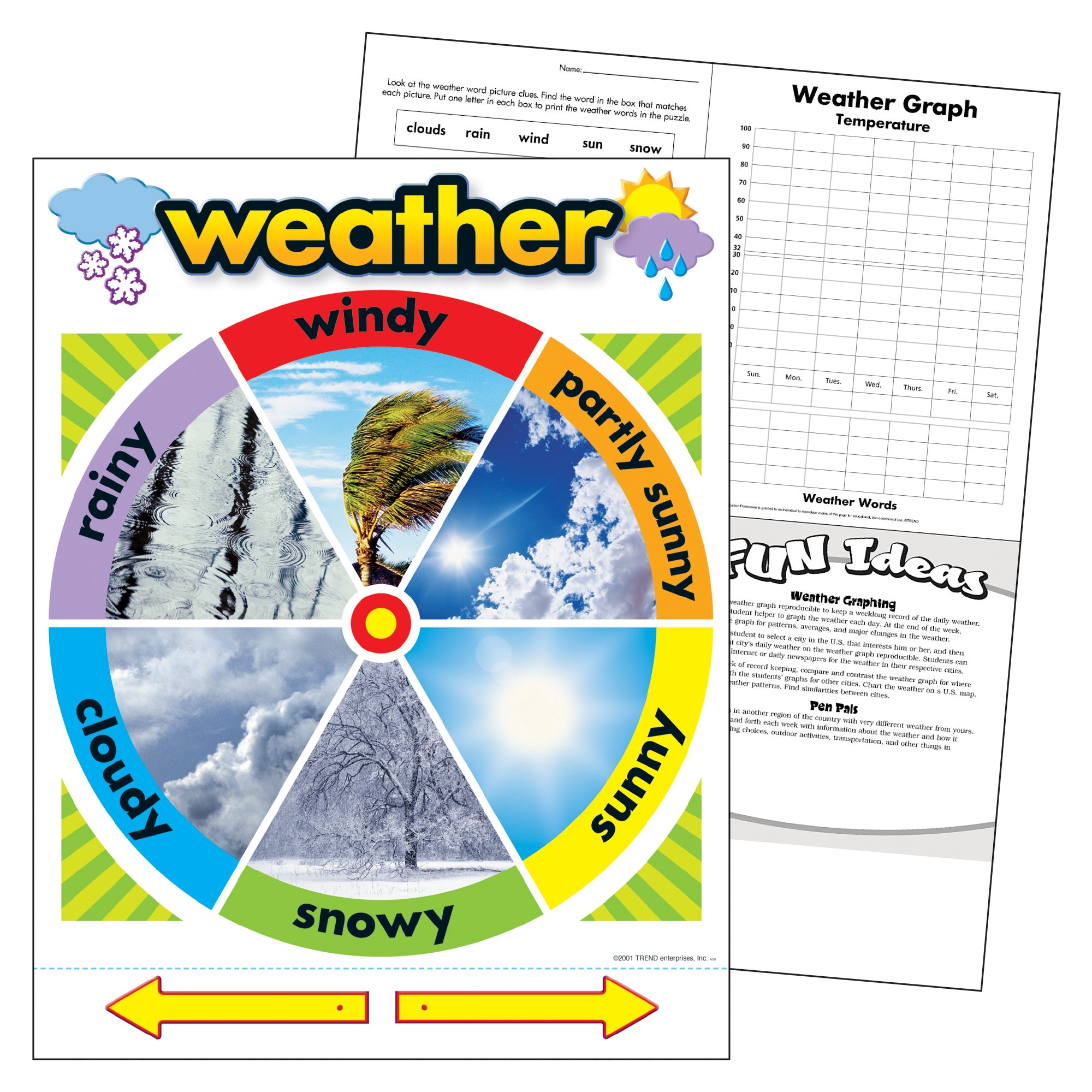 Weather Learning Chart, 17" x 22"