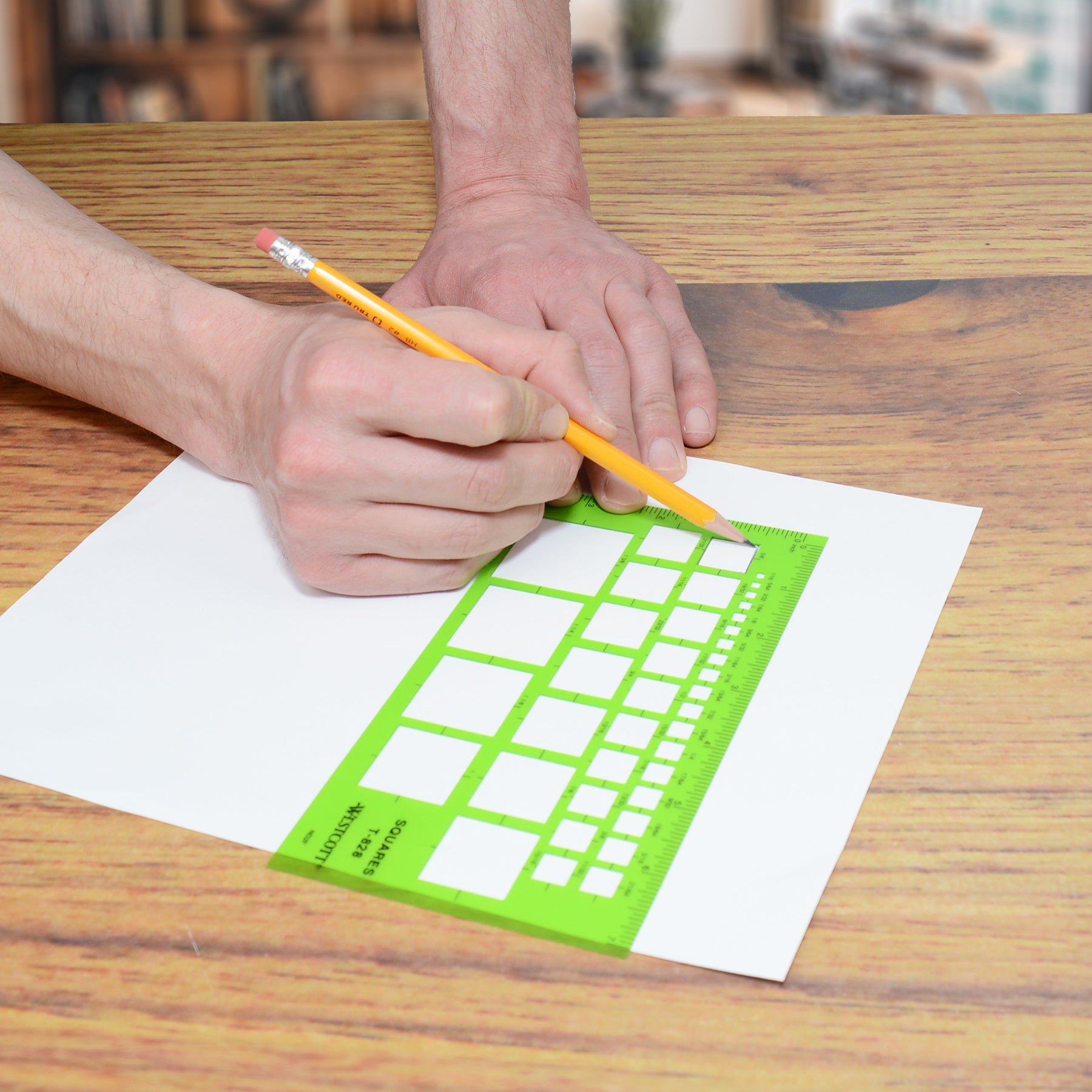 Technical Squares Drawing & Drafting Template