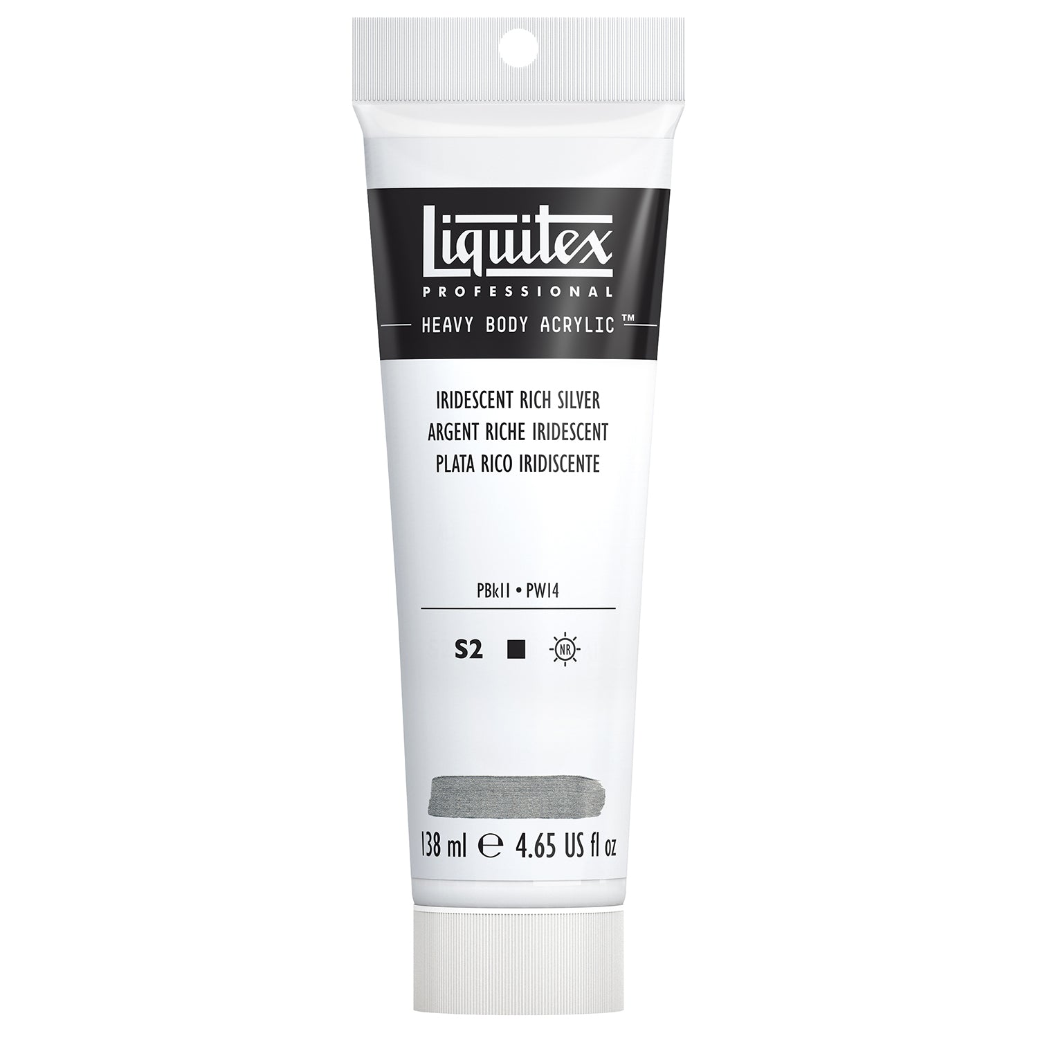 HB 138ml tube - Iridescent Rich Silver