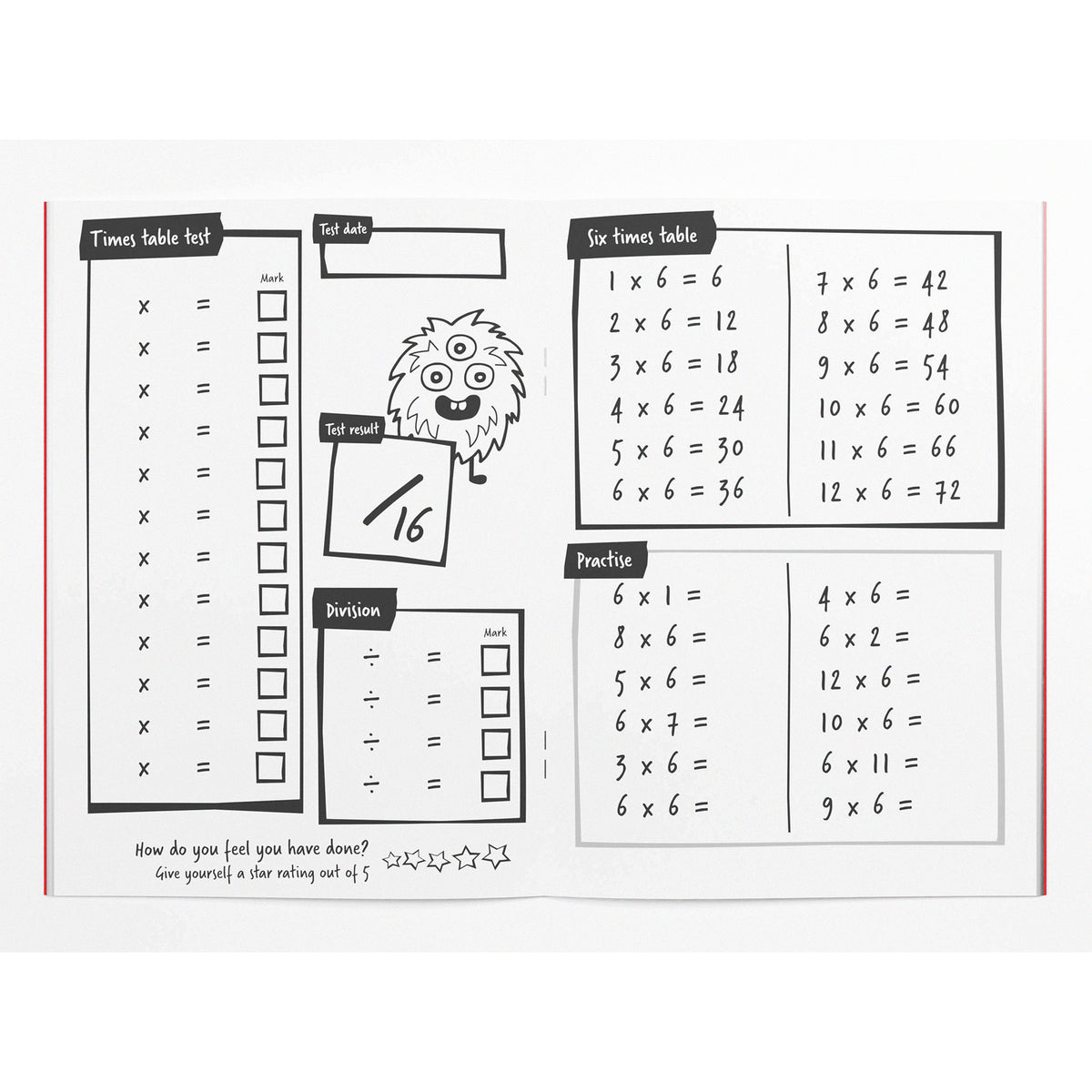 LITTLE MONSTERS TIMES TABLES