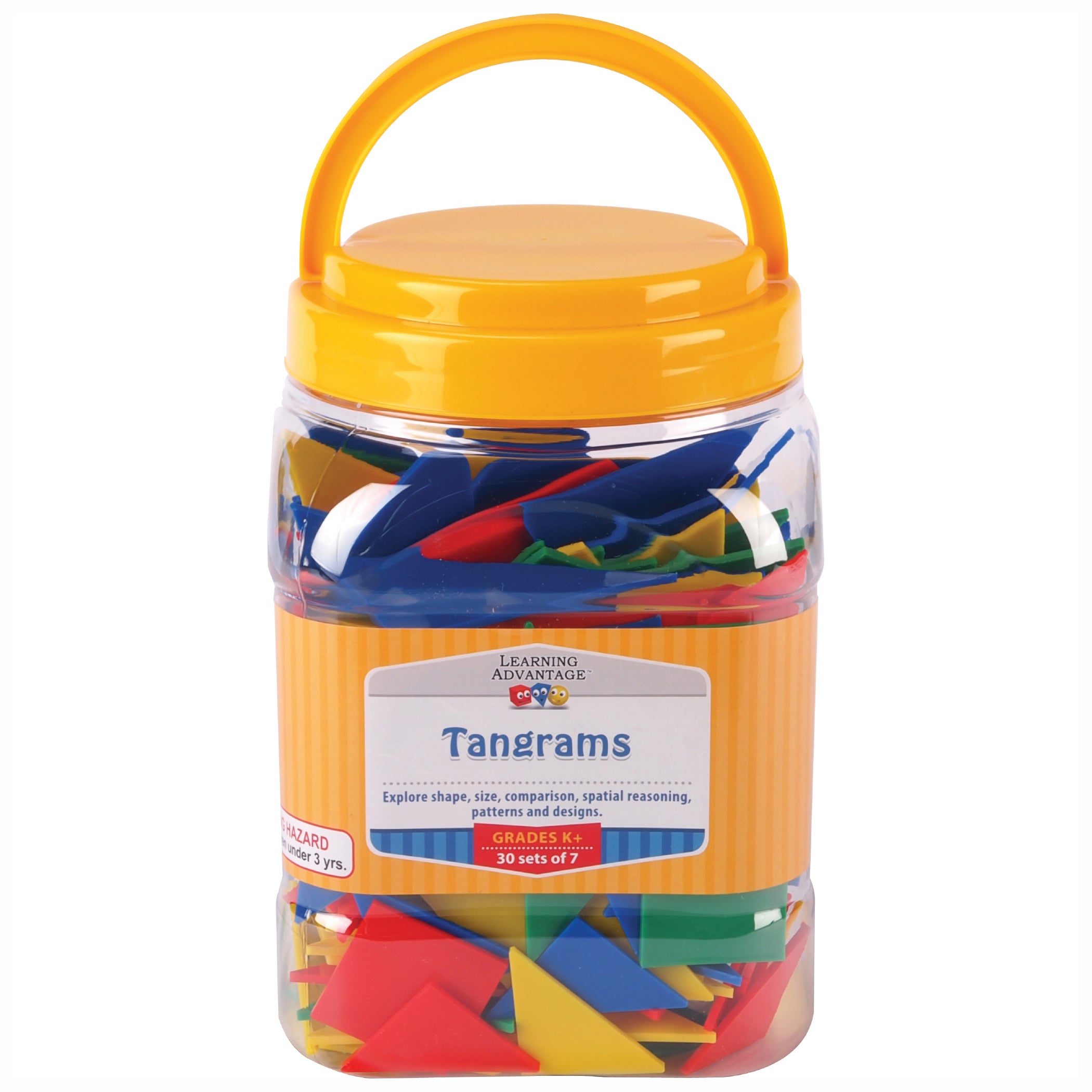 Tangrams - Class Pack - 30 Sets - 210 Pieces