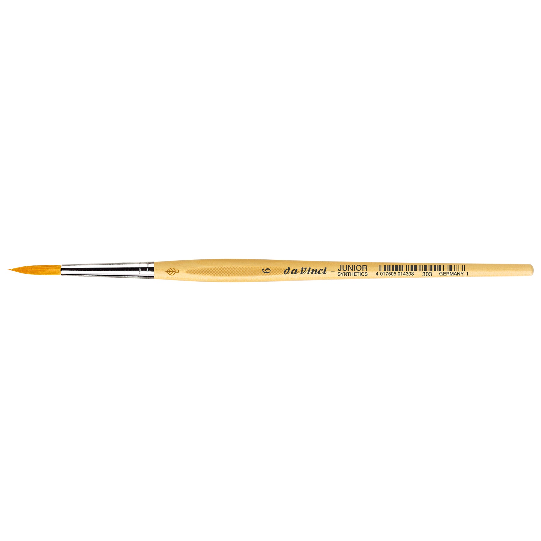 JUNIOR Synthetics Student Brush, Synthetic, Tempera, Round, Series 303, Size 6