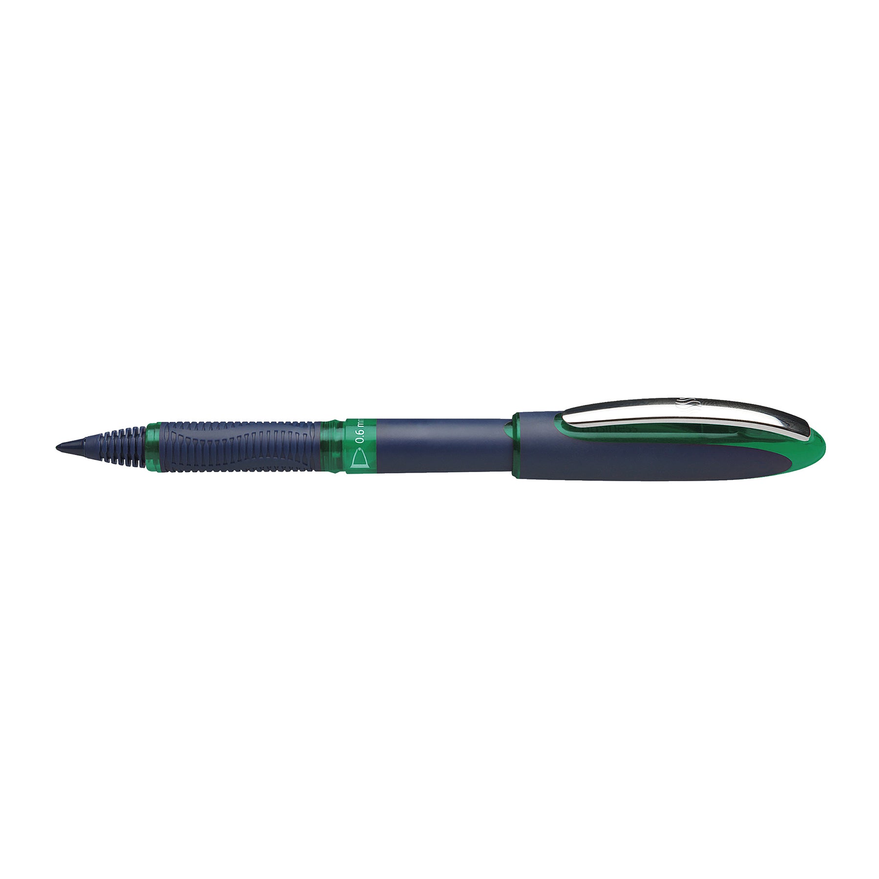 One Business Rollerball Pen, 0.6 mm, Green Ink, Single Pen