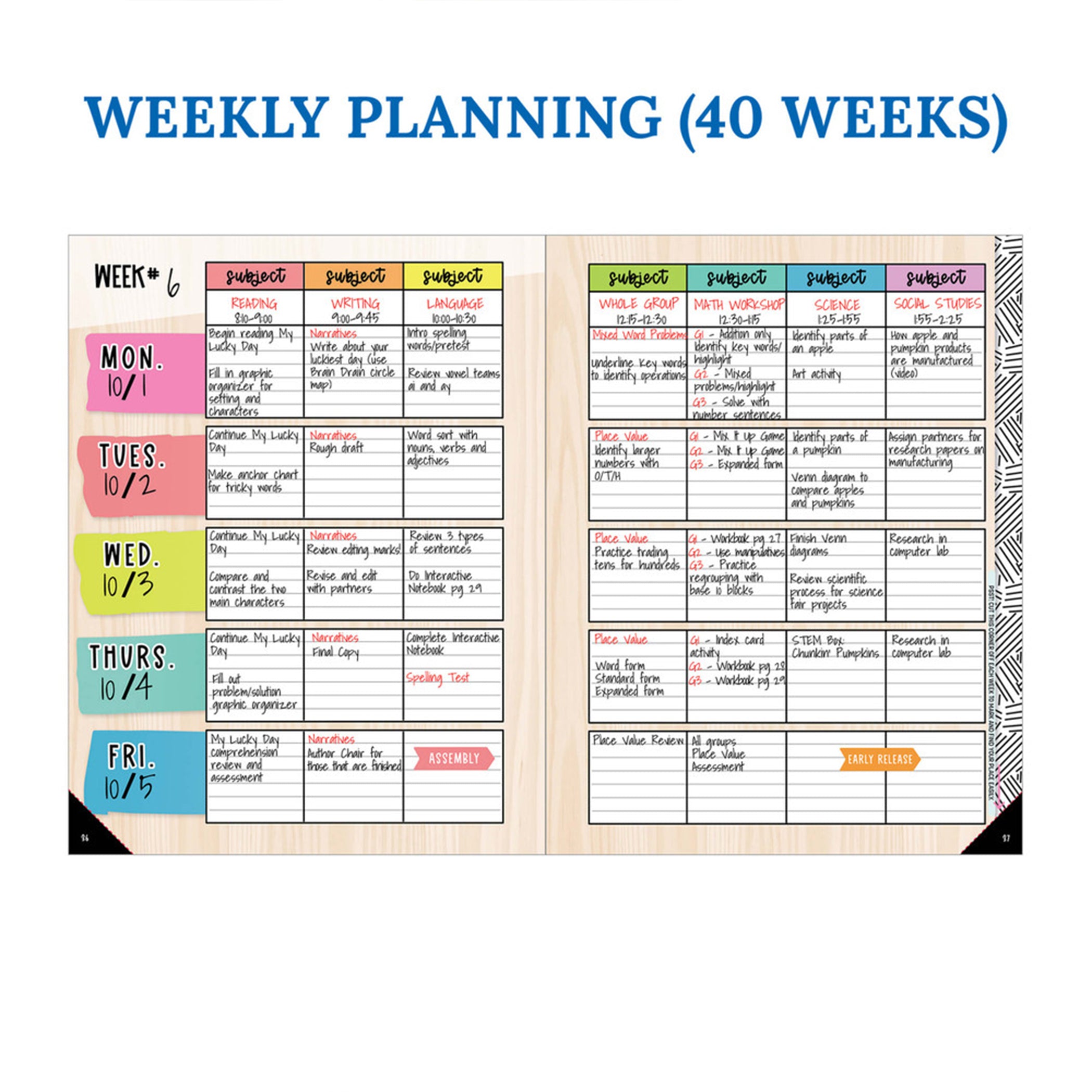 Creatively Inspired Teacher Planner