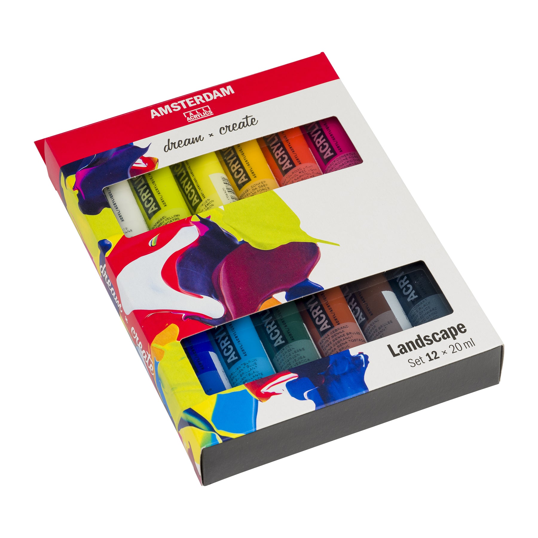 Standard Acrylic Landscape Set, 12 x 20mL
