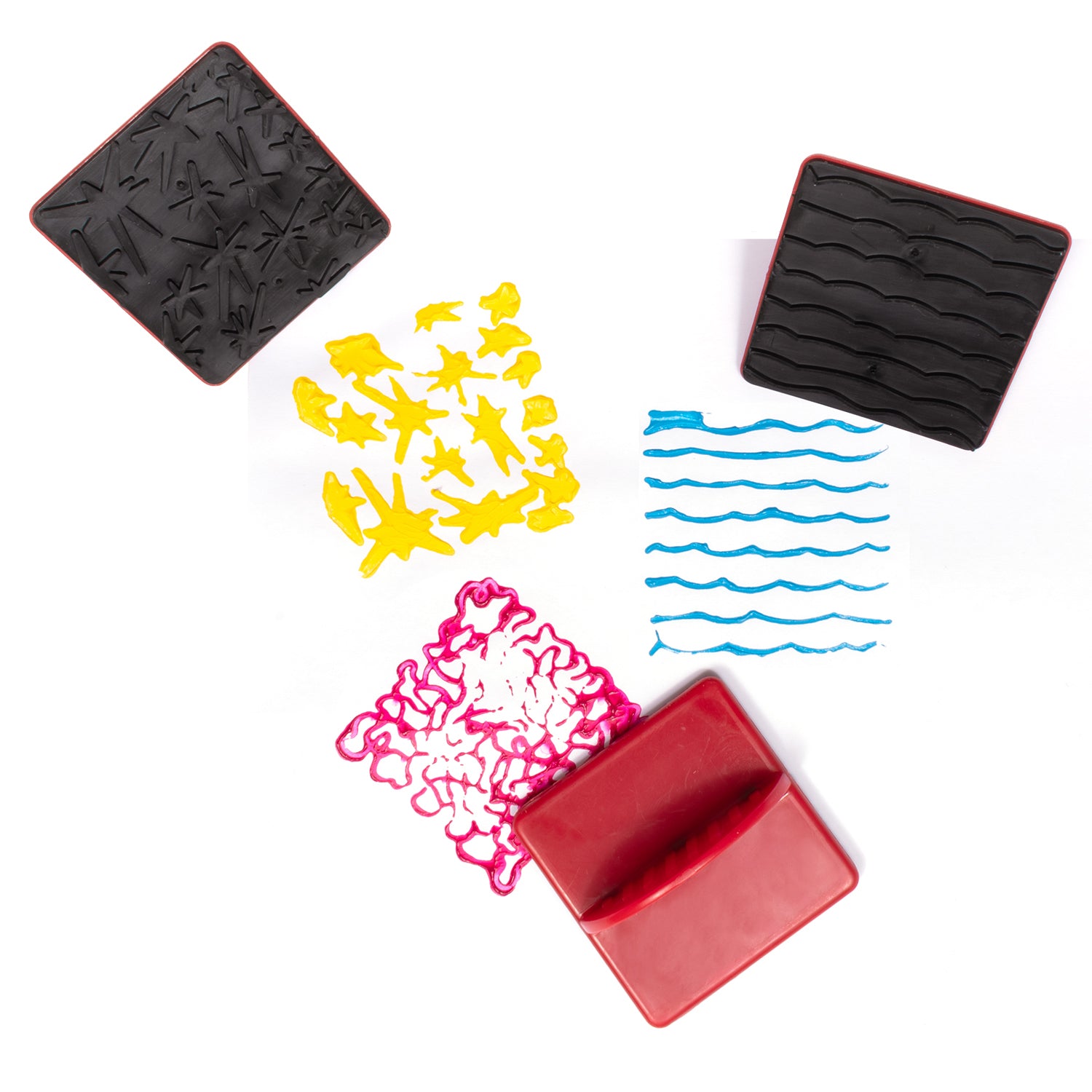 Paint Effect Stamps - Set of 6