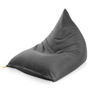 Jaxx Twist Outdoor Bean Bag Chair, Charcoal Sunbrella