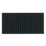 Corrugated Paper, Black, 48" x 25', 1 Roll