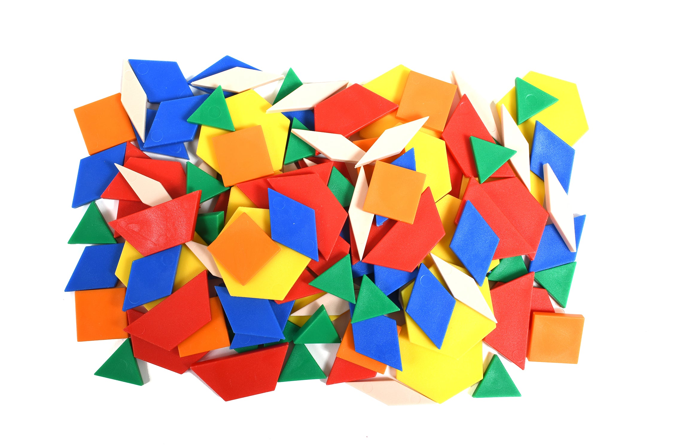 Pattern Blocks - Mini Jar- Set of 120