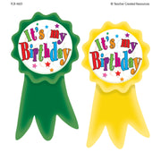 Birthday Ribbons Wear ’Em Badges
