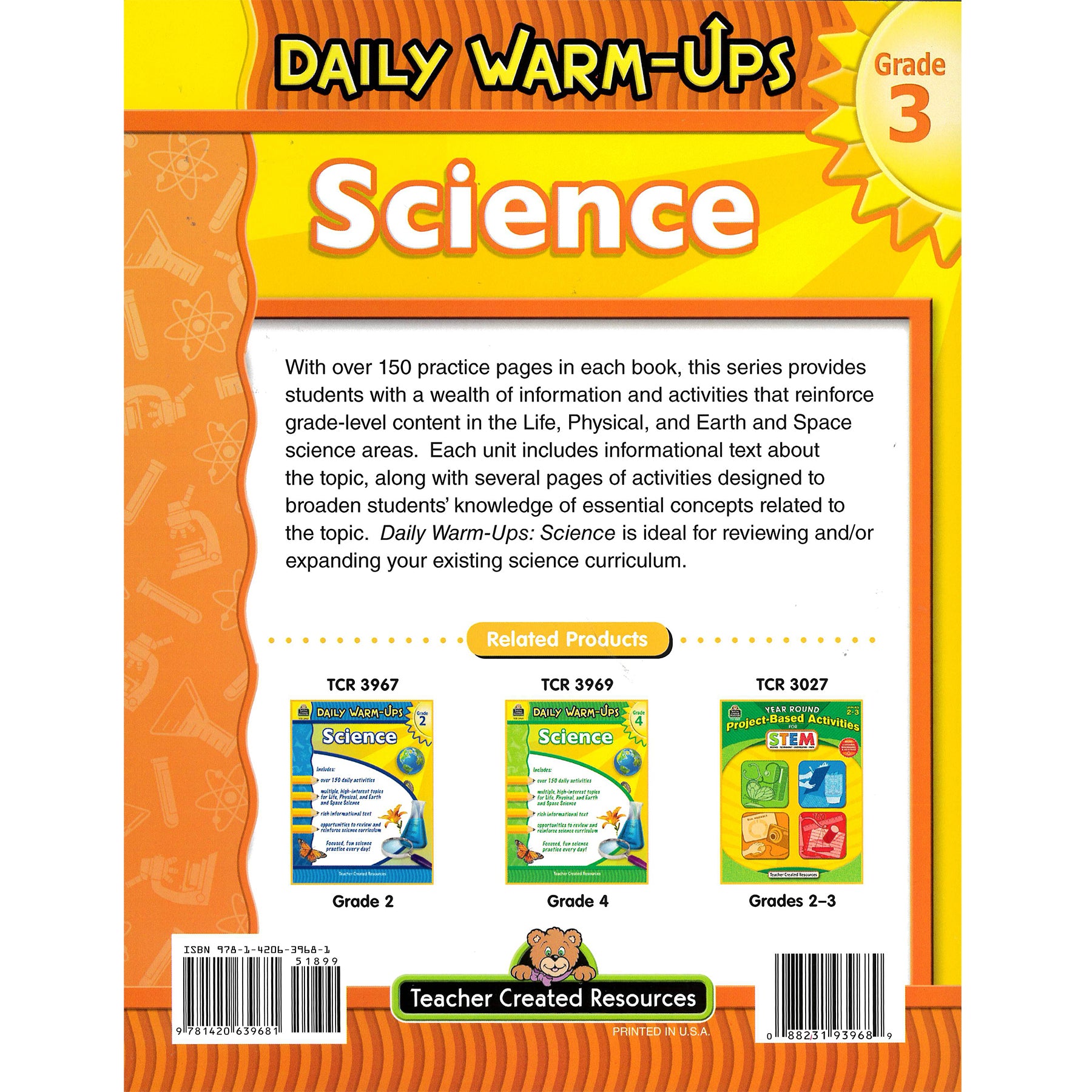 Daily Warm-Ups: Science (Gr. 3)
