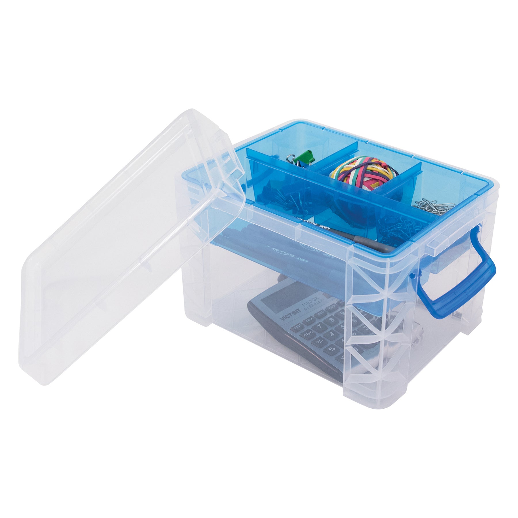 Divided Storage Box with Insert