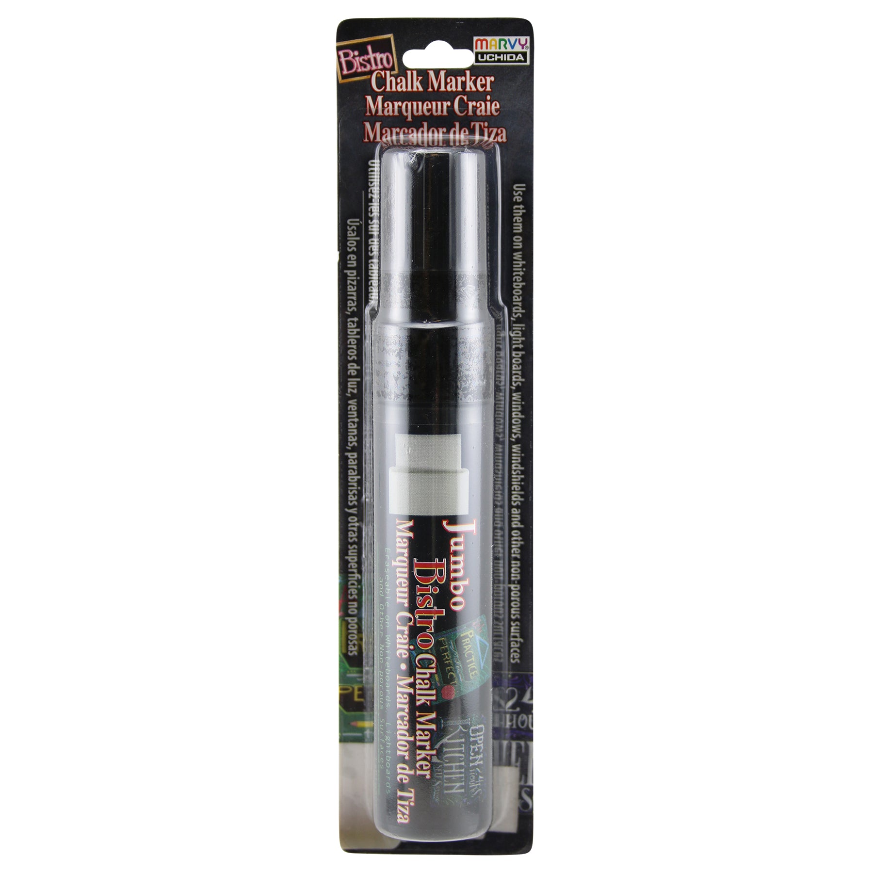 Jumbo Bistro Chalk Marker, 481-S, Black